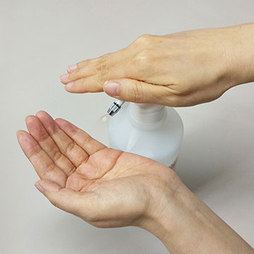 詰めかえ用ポンプ式スプレーボトル